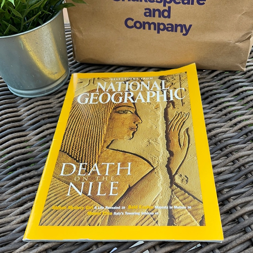 NATIONAL GEOGRAPHIC Magazine ~ Death On The Nile
